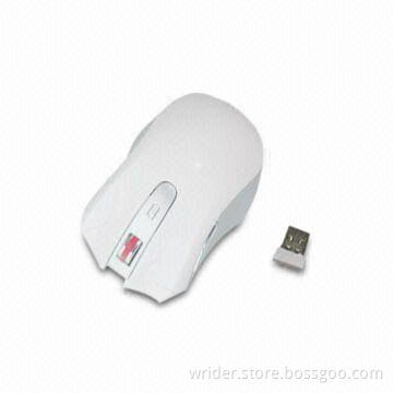 2.4G Wireless Mouse with 1,200dpi Resolution and Zoom In/Out Functions